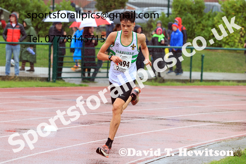 BBoys Under-15s 2025 Northern Athletics Autumn Road Relays, Leigh, Lancashire. Photo: David T. Hewitson/Sports for All Pics